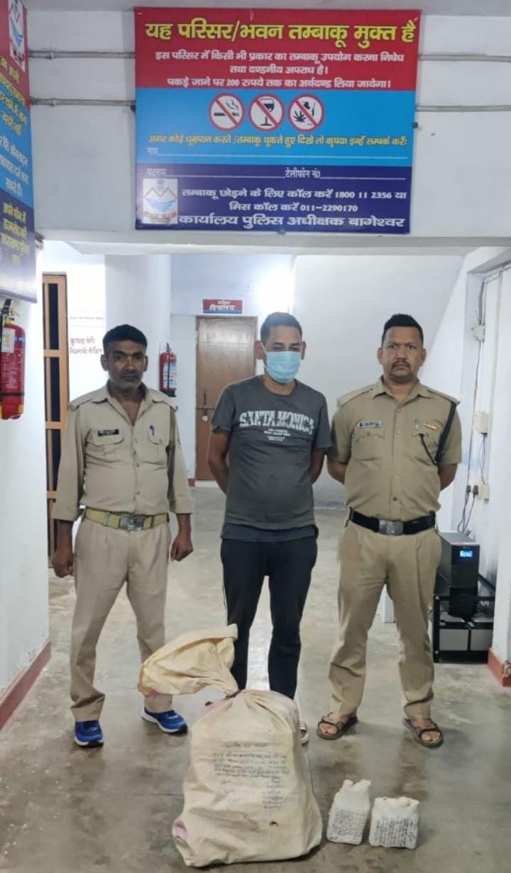 थाना झिरौली पुलिस ने अवैध अंग्रेजी शराब के साथ एक आरोपी को किया गिरफ्तार।