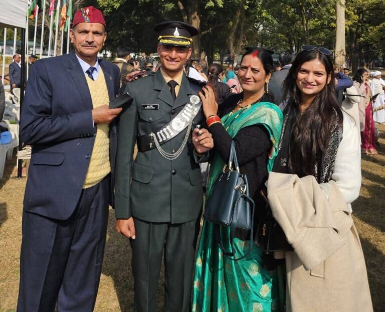 गुरु के संस्कार, बेटे की उड़ान: शुभम जोशी बने थल सेना में लेफ्टिनेंट