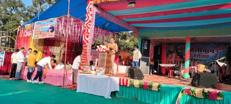 धोली नाग महोत्सव में कांडा पुलिस की पहल, साइबर ठगी से लेकर नशे और यातायात नियमों तक किया जागरूक