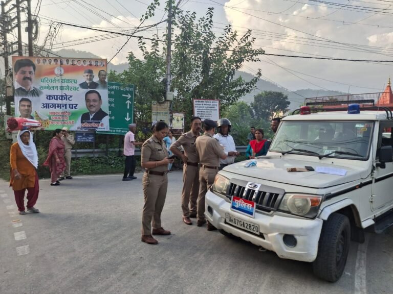 ऑपरेशन प्रहार में बागेश्वर पुलिस का एक्शन; यातायात नियम तोड़ने वाले 20 वाहन चालकों पर कार्रवाई, 19 पर चालानी कार्रवाई