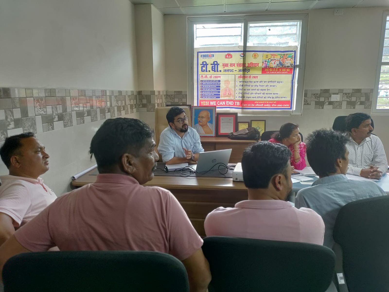 टीबी मुक्त भारत अभियान: सोमेश्वर में ग्राम प्रधानों और स्वास्थ्य कर्मियों को दिया गया प्रशिक्षण, टीबी मुक्त पंचायत बनाने पर जोर